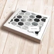 Скатерть с акриловой пропиткой Mantel Black Honeycomb (TT164610) 140x240 см - изображение 6