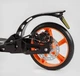 Самокат алюминиевый Best Scooter BS-98033 ручной дисковый тормоз, колеса PU, диаметр колес - 200мм, 2 амортизатора, подстаканник - изображение 5