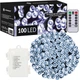 Светодиодная новогодняя гирлянда Springos на батарейках 10 м 100 LED Pilot CL4035 Cold White - изображение 1