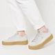 Женские кеды низкие Puma Smash Platform v3 SD 39194203 40.5 (7UK) 26 см Spring Lavender-Puma White-Puma Gold (4065453599064) - изображение 7