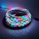Светодиодная RGB лента 5м 2835 RGB с контроллером и блоком питания - изображение 1
