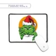 Коврик для мишки с оверлоком Гринч хитрая рожица(Grinch) (5962-3547-XL) XL - изображение 1