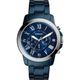 Мужские часы Fossil FS5230 / Синий браслет - изображение 1