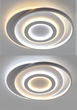 Керована світлодіодна люстра Esllse з пультом GEOMETRIA ROUND 60WR-560x490x56-WHITE/WHITE-220-IP20 - зображення 3