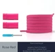 Эластичные плоские шнурки для обуви FASTLACES T9-7B Rose Red - изображение 1
