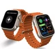 Умные смарт часы Smart Watch GS8+ Ultra 45mm украинское меню смарт-часы с функцией звонка оранжевые - изображение 4