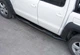 Боковые пороги Amazon Black (2 шт, черные) для Toyota Hilux 2015- гг - изображение 1