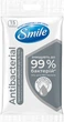 Упаковка влажных салфеток Smile Antibacterial со спиртом 6 пачек по 15 шт (42502568) - изображение 2