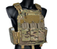 Плитоноска G-Force Military Plate Carrier - Multicam + Демпфер EVO Foam Pads + Потрійний підсумок для гвинтівкових магазинів АК - зображення 2