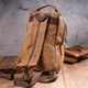 Удобный рюкзак из текстиля 21257 Vintage Коричневый - изображение 5
