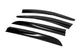 Ветровики (4 шт, Sunplex Sport) для Opel Corsa D 2007-2014 гг - изображение 2