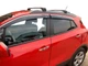 Вітровики з хромом (4 шт, Niken) для Opel Mokka 2012-2021рр. - зображення 2