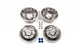 Колпаки из нержавейки Эксклюзив V1 (2 катковые, 4 шт) для Mercedes Sprinter 2006-2013 - изображение 7