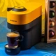 Капсульная кофемашина Nespresso Vertuo Pop MANGO YELLOW XN920110, оранжевая и дегустационный набор 12 кофе (капсул) - изображение 2