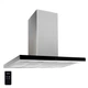 Вытяжка AKPO WK-9 Feniks Slim Glass 850 inox+black 90 - изображение 1
