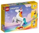 Конструктор Lego Creator 3-in-1 Волшебный единорог 145 деталей (31140) - изображение 1