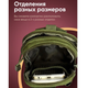 Тактична сумка - сумка для телефону, система MOLLE органайзер тактичний з кордури. Колір хакі - зображення 5