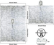 Камуфляж пончо військовий 3A Technology Multicam Fousam XL 55"x 41" водонепроникний з капюшоном чохол для рюкзака Packable Намет-пончо - зображення 5