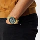 Мужские часы Fossil FS5658 Золото/Зеленый циферблат - изображение 7