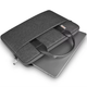 Чехол-сумка для ноутбука WIWU Minimalist Series Bag for MacBook 13/14, Grey - изображение 4