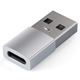 Перехідник Satechi Type A до Type C Adapter, Silver (ST-TAUCS) - зображення 1