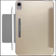 Кожанный чехол-книжка, обложка Macally Smart Leather Case for iPad Mini 6, Gold (BSTANDM6-GO) - изображение 2
