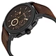 Мужские часы Fossil FS4656 Черный / Коричневый - изображение 3