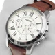 Мужские часы Fossil FS4735 Коричневый / Белый - изображение 4