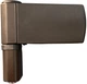 Петля дверная FAPIM Florence 80 15-20 мм Коричневая (8010681130264) (7640I_62-8077 MAT) - изображение 1
