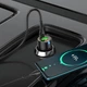 Мощное автомобильное зарядное устройство hoco. NZ6: USB Type-C мощностью 25W и 20W, USB мощностью 18W набор с кабелем Type C на Type C - изображение 2