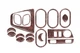 Накладки на панель Дерево для Renault Lodgy 2013-2022 гг - изображение 1