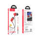 Наушники HOCO Delight проводные с микрофоном M90 1.2M red - изображение 2