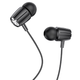 Наушники HOCO Graceful universal earphones with mic M88 black - изображение 3