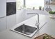 Комплект кухонної мийки і змішувача Grohe K500 (31573SD1) - зображення 4