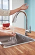 Мийка для кухні із нержавіючої сталі Grohe K700 (31726SD0) - изображение 2