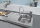 Мийка для кухні з нержавіючої сталі Grohe K200 (31552SD1) - зображення 5