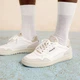 Sneakersy męskie skórzane do kostki Victoria 8800104-12 46 30.1 cm Białe (8433101070870) - obraz 5
