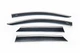 Ветровики с хромом (4 шт, Niken) для Citroen C5 Aircross 2017-2023 гг. - изображение 2