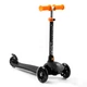 Самокат триколісний Best Scooter PL-209 колеса PU зі світлом, сидіння, батьківська ручка, Чорний - зображення 5