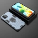 Чехол Iron Ring для Xiaomi Redmi A1 бампер противоударный с подставкой Dark Blue - изображение 5