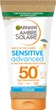 Солнцезащитный крем для детей Garnier Ambre Solaire SPF 50 Малыш в тени до 36 месяцев 50 мл (3600541436190) - изображение 1
