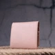 Компактный женский кожаный кошелек с монетницей KARYA Women's wallet 21375 Пудровый - изображение 7