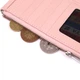 Вместительный женский кошелек из натуральной кожи KARYA Women's wallet 21358 Розовый - изображение 6