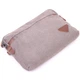 Мужская вместительная барсетка из текстиля 21259 Vintage Men's Wallet Серый - изображение 3