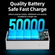 Повербанк 50000 mAh с фонариком RPP-321 Power bank быстрая портативная зарядка для телефона УМБ - изображение 5