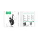 Наушники Bluetooth HOCO Clear Explore Edition BT5.1 headset EW15 black - изображение 4