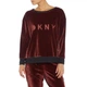Жіночі кофти YI2419303 DKNY S 601 - burgundy бордовий - изображение 2
