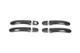4 Накладки на ручки для Volkswagen Caddy 2004-2010 (карбон) - изображение 3