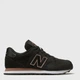 Buty sportowe damskie z siatką na platformie do kostki New Balance 500 GW500BR 37.5 24.9 cm Czarne z brązowym (5904862462073) - obraz 1
