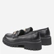 Loafersy Damskie DeeZee H101202-01 37 (24 cm) Czarne (5904862769196) - obraz 4